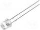 LED  5mm  gelb-grün  1200mcd  140°  20mA  1,8÷2,4V  Front  flach