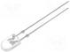 LED  oval  5,1x4,3mm  grün  1560÷3000mcd  100/40°  Front  gewölbt