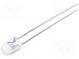 LED  5x4,1mm  violett  55/30°  Front  gewölbt  30mA  -30÷85°C  5mW