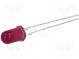 LED  5mm  violett  45÷68mcd  30°  20mA  3÷3,8V  Front  gewölbt