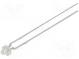 LED  1,8mm  violett  90÷120mcd  30°  2,9÷3,6V  Front  gewölbt