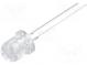 LED  8mm  violett  300÷400mcd  30°  Front  gewölbt