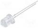 LED  8mm  kaltweiß  30000÷36000mcd  30°  Front  gewölbt