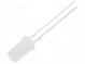 LED  5mm  bipolar  kaltweiß  750÷900mcd  180°  20mA  2,7÷3,4V