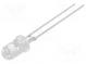 LED  5mm  gelb  40000÷55000mcd  15°  70mA  2÷2,6V  Front  gewölbt