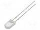 LED  2,43x5mm  gelb  330÷500mcd  100°  Front  gewölbt  20mA