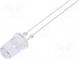LED  5mm  gelb  4200÷6000mcd  30°  20mA  1,8÷2,6V  Front  gewölbt