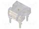 LED Super Flux  7,62x7,62mm  gelb  750÷1000mcd  180°  Front  flach