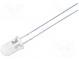 LED  5mm  bipolar  gelb  4200÷5800mcd  15°  20mA  1,8÷2,6V  LED AC