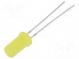 LED  5mm  bipolar  gelb  150÷220mcd  180°  20mA  1,8÷2,6V