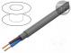HELUKABEL 11008768 Leitungen  OZ-520 HMH-C  2x0,75mm2  LSZH  grau  300/500V  CPR  B2ca