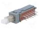 Schalter  Druck  Pos  2  4PDT  0,1A/30VDC  ON-ON  THT