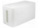 Kabel-Organizer  weiss  W  115mm  L  235mm  H  120mm