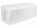 Kabel-Organizer  weiss  W  157mm  L  407mm  H  133,5mm