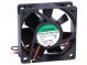 Lüfter  DC  axial  12VDC  60x60x20mm  33,13m3/h  30dBA  kugelförmig