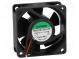 Lüfter  DC  axial  24VDC  60x60x25mm  61,16m3/h  44dBA  kugelförmig