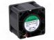Lüfter  DC  axial  12VDC  36x36x28mm  38,74m3/h  61,9dBA  64,7mmH2O