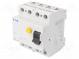 RCD-Schalter  lNenn  63A  IDiff  500mA  Stoßstrom  630A  Pole  4