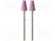 Grindingstone  Ø  8mm  Ø  3mm  Tip mat  aluminium oxide  2pcs.