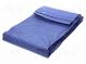 Plane  L  10m  B  6m  PE  Farbe  blau  V  mit Metallösen  50g/m2