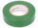 Band  elektroisolierend  W  19mm  L  20m  Thk  0,15mm  grün  220%