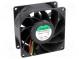 Lüfter  DC  axial  24VDC  80x80x38mm  143m3/h  55,2dBA  kugelförmig