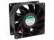 Lüfter  DC  axial  24VDC  92x92x38mm  204,21m3/h  57,6dBA  28AWG