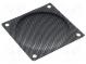 Haube  80x80mm  Mat  Metall  Befestigung  Schraube