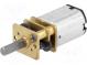 Motor  DC  mit Übersetzer  LP  6VDC  360mA  Achse  D Schnitt