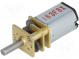 Motor  DC  mit Übersetzer  HP  6VDC  1,6A  Achse  D Schnitt