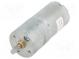 Motor  DC  mit Übersetzer  LP  6VDC  2,4A  Achse  D Schnitt