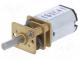 Motor  DC  mit Übersetzer  LP  6VDC  360mA  Achse  D Schnitt