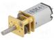 Motor  DC  mit Übersetzer  LP  6VDC  360mA  Achse  D Schnitt
