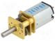 Motor  DC  mit Übersetzer  Medium Power  6VDC  670mA  max.53mNm