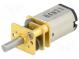 Motor  DC  mit Übersetzer  HPCB 12V  12VDC  750mA  Achse  D Schnitt