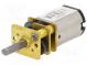 Motor  DC  mit Übersetzer  HPCB 12V  12VDC  750mA  Achse  D Schnitt