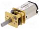Motor  DC  mit Übersetzer  HPCB 12V  12VDC  750mA  Achse  D Schnitt