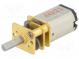 Motor  DC  mit Übersetzer  HPCB 12V  12VDC  750mA  Achse  D Schnitt