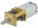 Motor  DC  mit Übersetzer  LP  6VDC  360mA  Achse  D Schnitt