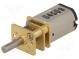 Motor  DC  mit Übersetzer  HPCB  6VDC  1,5A  Achse  D Schnitt
