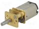 Motor  DC  mit Übersetzer  HPCB 6V  6VDC  1,5A  Achse  D Schnitt
