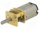 Motor  DC  mit Übersetzer  HPCB 6V  6VDC  1,5A  Achse  D Schnitt