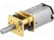 Motor  DC  mit Übersetzer  HPCB  6VDC  1,5A  Achse  D Schnitt