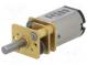 Motor  DC  mit Übersetzer  HPCB 6V  6VDC  1,5A  Achse  D Schnitt