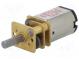 Motor  DC  mit Übersetzer  HPCB 6V  6VDC  1,5A  Achse  D Schnitt