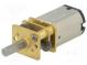 Motor  DC  mit Übersetzer  HPCB 6V  6VDC  1,5A  Achse  D Schnitt