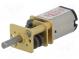 Motor  DC  mit Übersetzer  HPCB 6V  6VDC  1,5A  Achse  D Schnitt