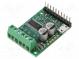 Schrittmotorsteuerung  I2C,PWM,RC,TTL,USB,analog  4A