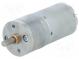 Motor  DC  mit Übersetzer  HP  12VDC  5,6A  Achse  D Schnitt