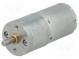 Motor  DC  mit Übersetzer  HP  12VDC  5,6A  Achse  D Schnitt